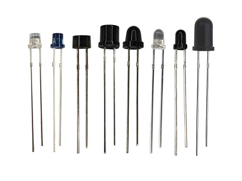 插件方形圓頭光敏接收管